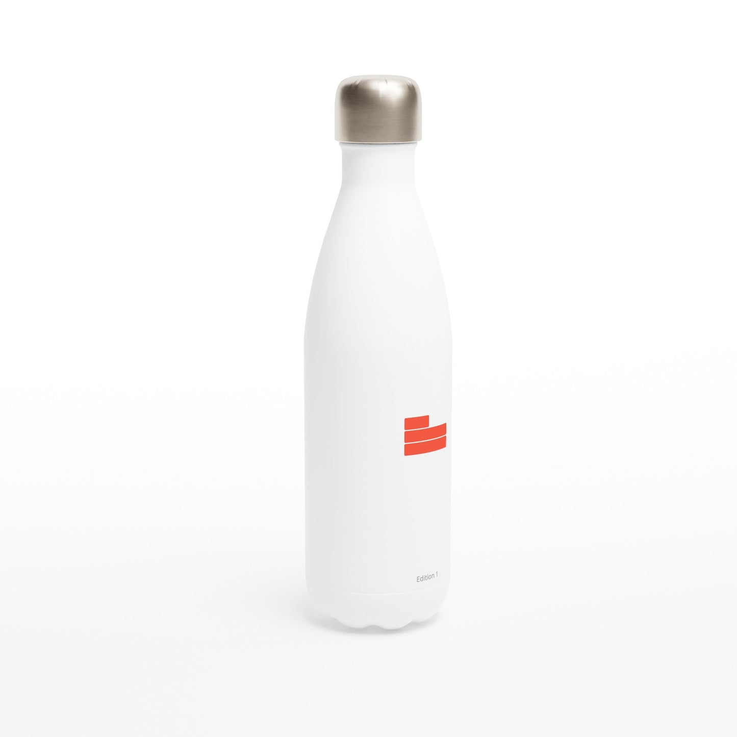 Limited Edition: Minimalist Brand - White 17oz Stainless Steel Water Bottle